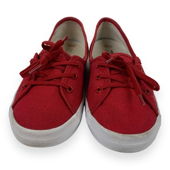 Lacoste Red Ziane Chunky Sneakers - Picture 2 of 8